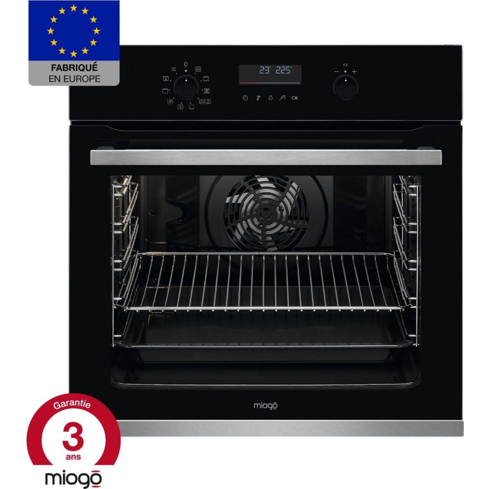 Voir la diapositive 1 : MIOGO Four encastrable mop721pr2 airfry