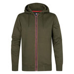 Petrol Industries Sweat Zippé  Homme Petrol Industries Sweater. Coloris disponibles : Vert