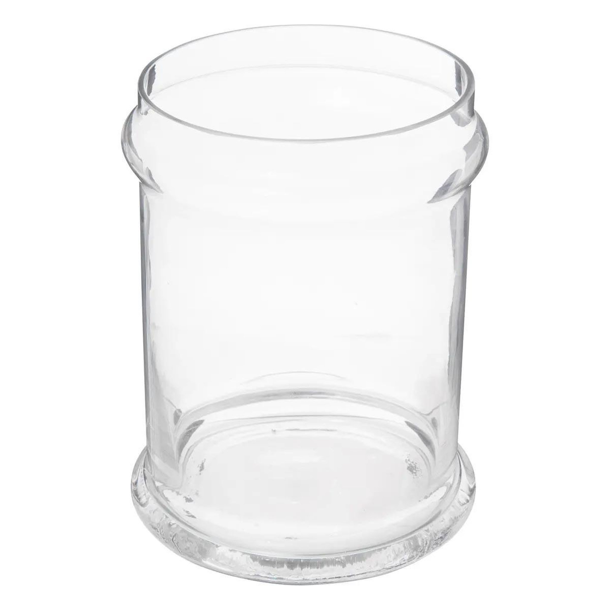 Voir la diapositive 2 : FIVE Bonbonnière en verre  bonbon  25cm transparent