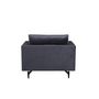 Voir la diapositive 5 : Paris Prix Fauteuil en Velours  Sofia  104cm Gris Foncé