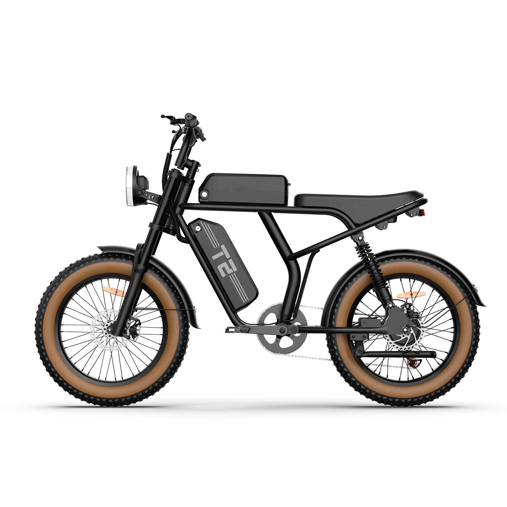Voir la diapositive 6 : URLIFE Vélo électrique urlife t2, fatbike 20 pouces