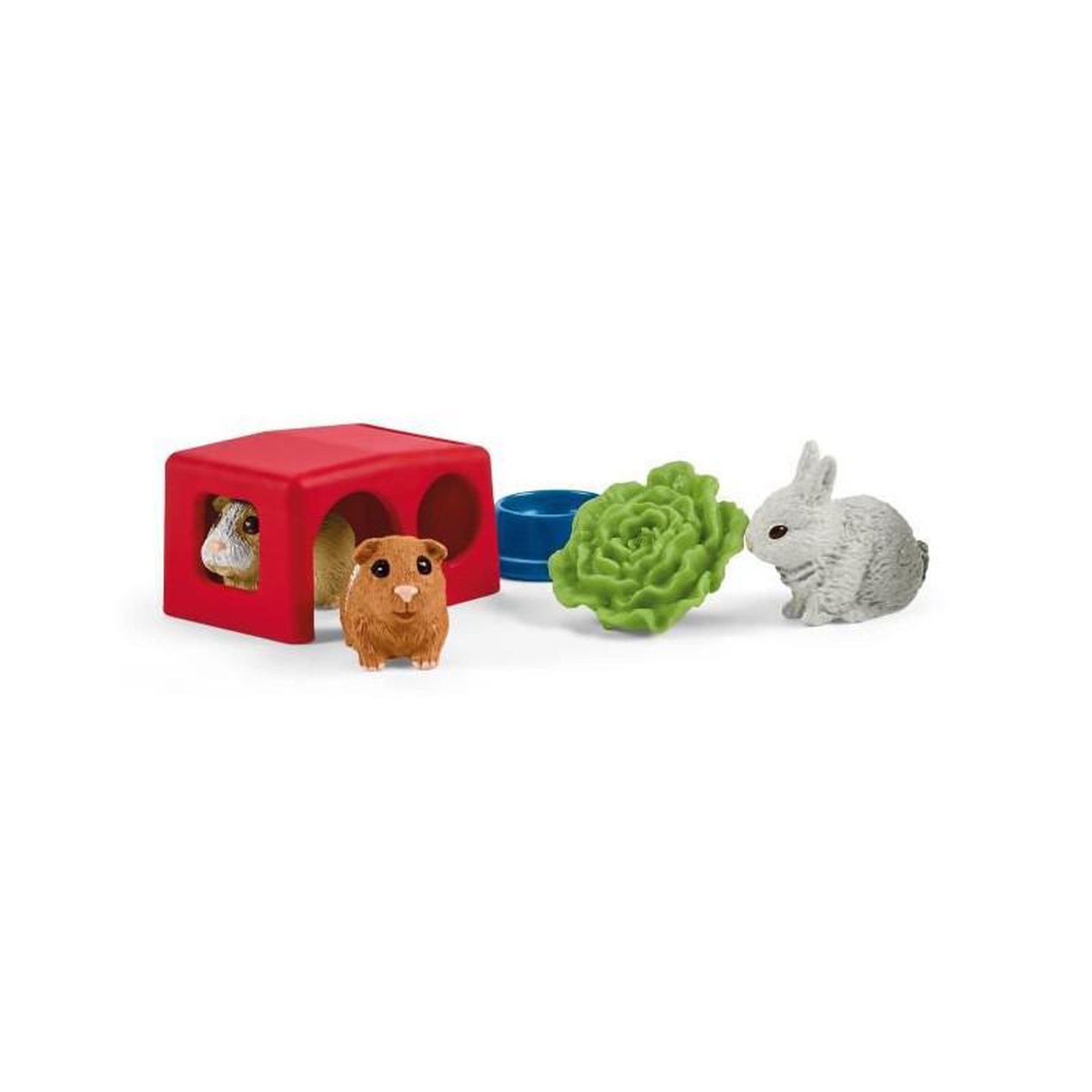 Voir la diapositive 3 : Schleich Schleich - Maison pour lapins et cochons d'Inde - 42500