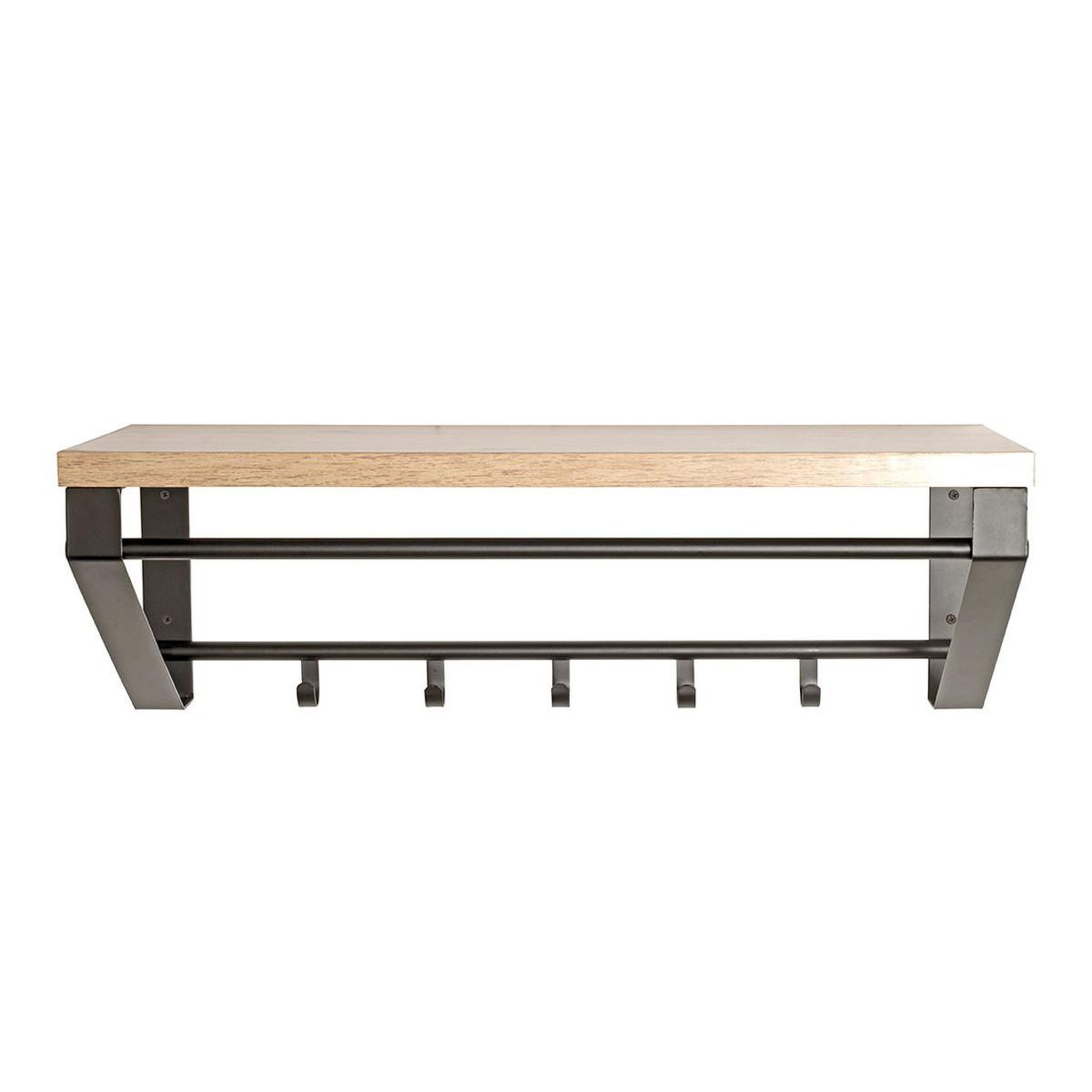 Voir la diapositive 2 : Paris Prix Patère murale design  kare  70cm naturel & noir