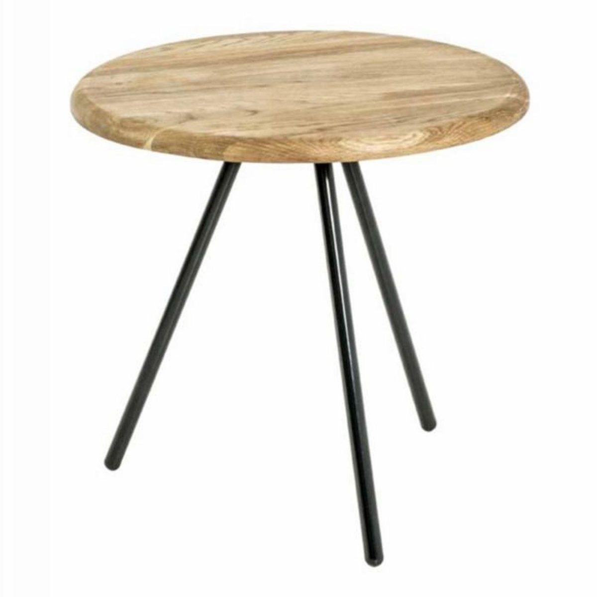 Paris Prix Table d'Appoint en Bois  Camille  40cm Naturel