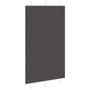 Voir la diapositive 4 : VIDAXL Store plisse noir 115x200 cm largeur du tissu 114,4cm polyester
