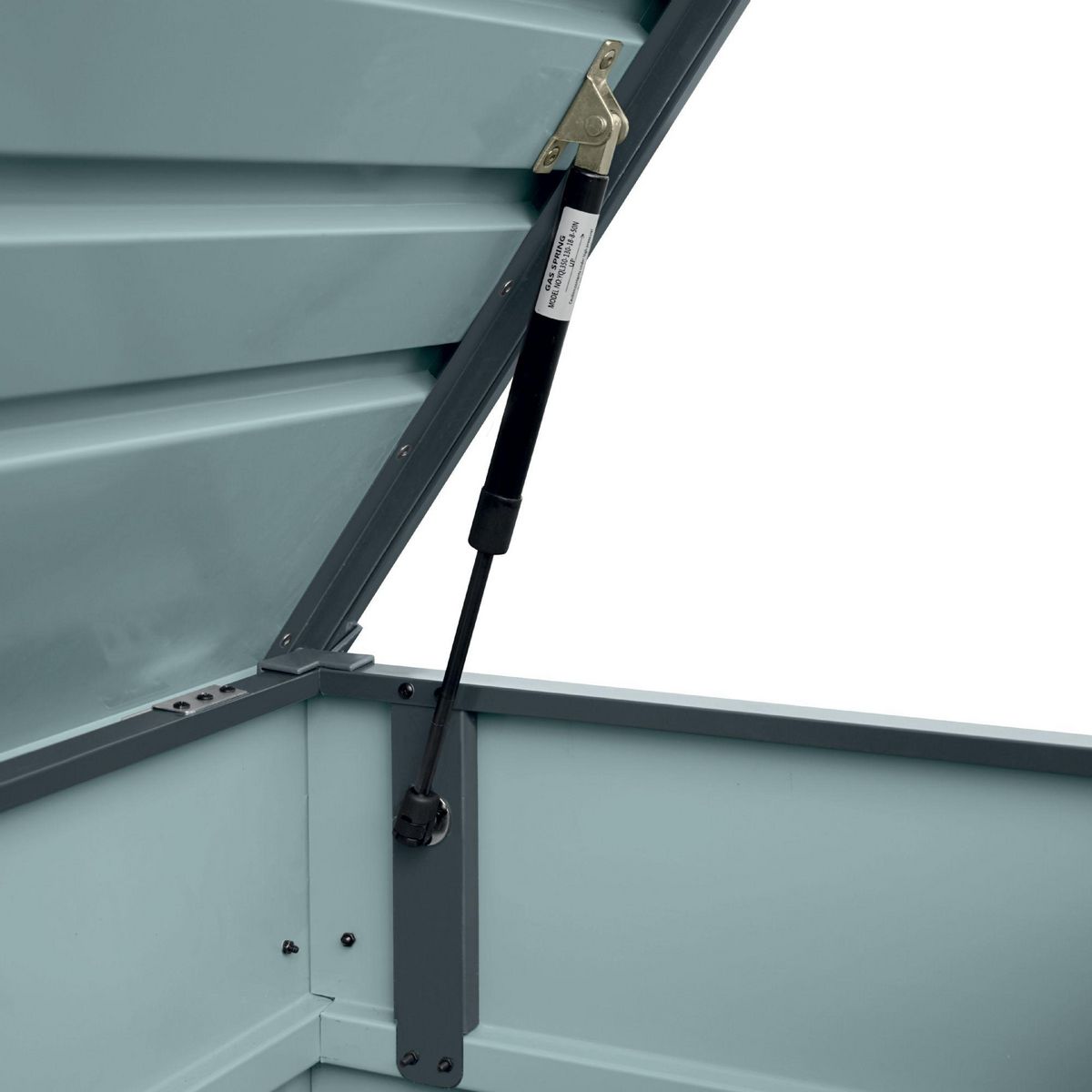 WERKAPRO Coffre rangement verrin 350L métal