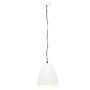 Voir la diapositive 3 : VIDAXL Lampe suspendue industrielle 25 W Blanc Rond 32 cm E27