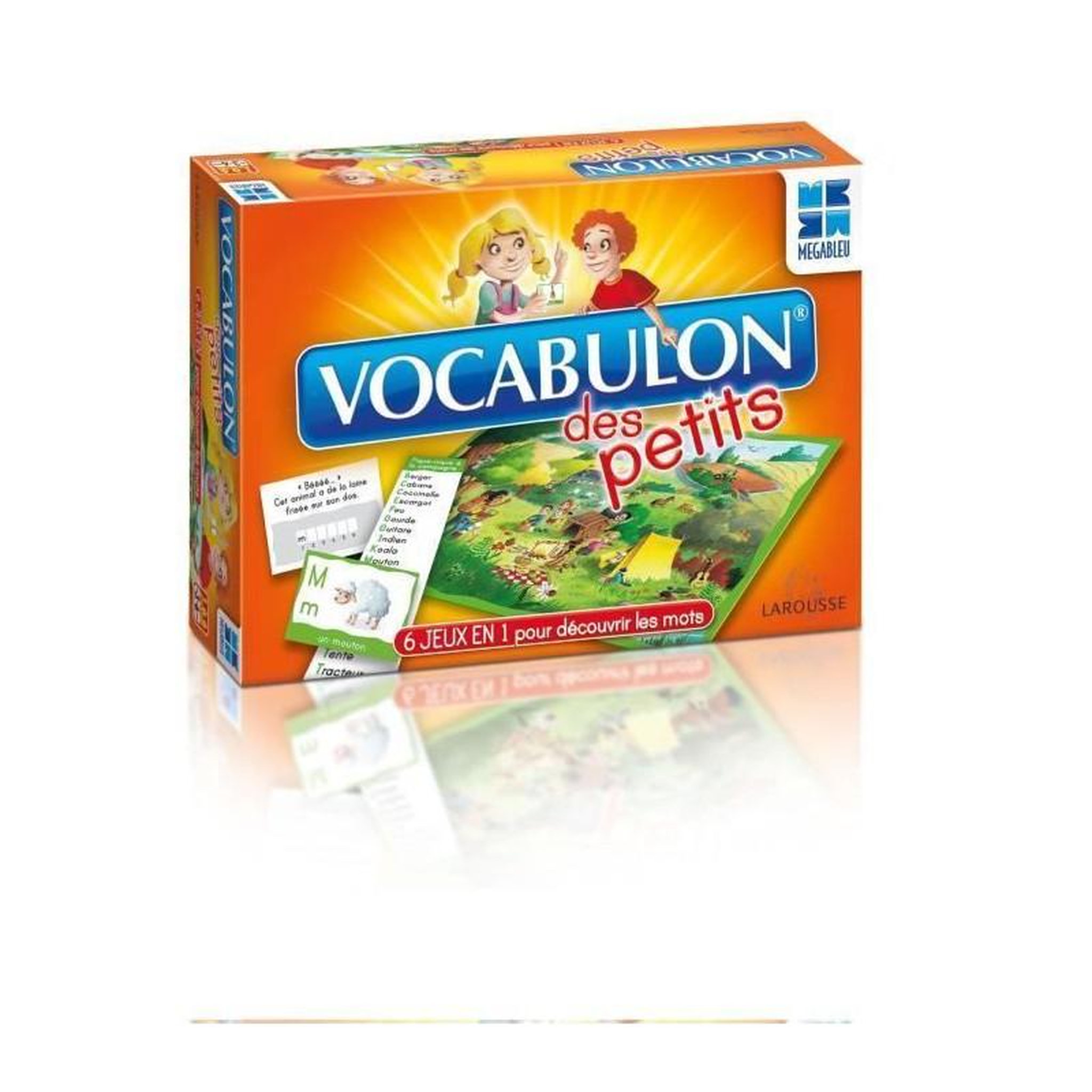 Voir la diapositive 2 : Megableu MEGABLEU Jeu dapprentissage Vocabulon des Petits