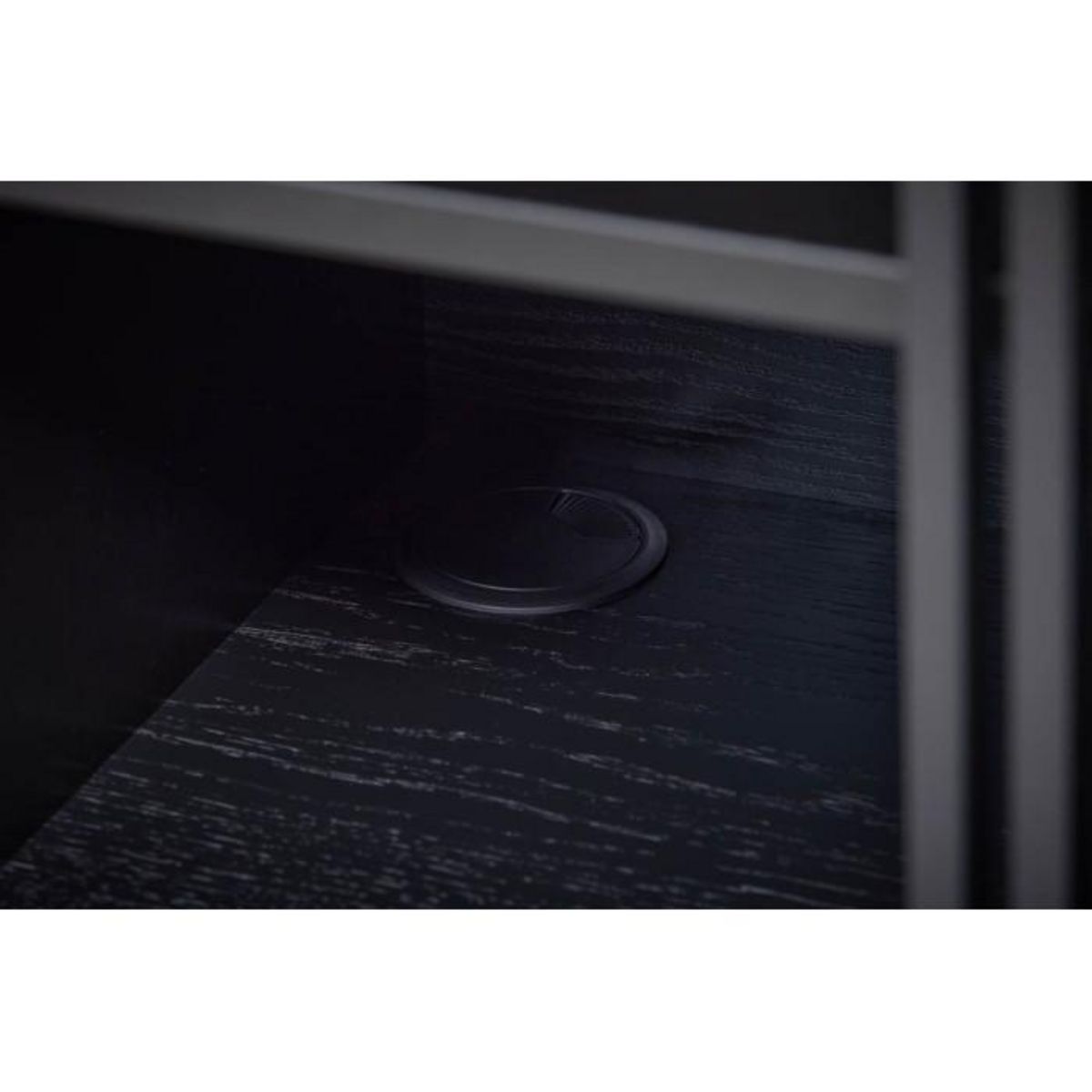 Paris Prix Buffet 4 Portes Coulissantes  Ende  188cm Noir