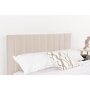 Voir la diapositive 4 : CONCEPT USINE Lit 160x200 cm en velours beige CAMBRIDGE