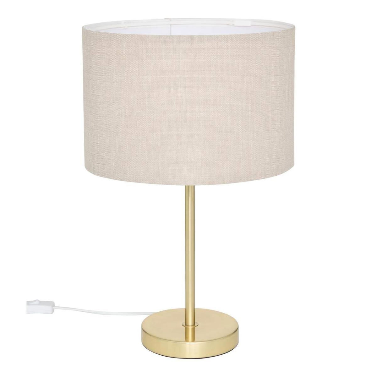 ATMOSPHERA Abat-Jour en Lin  Beline  30cm Beige