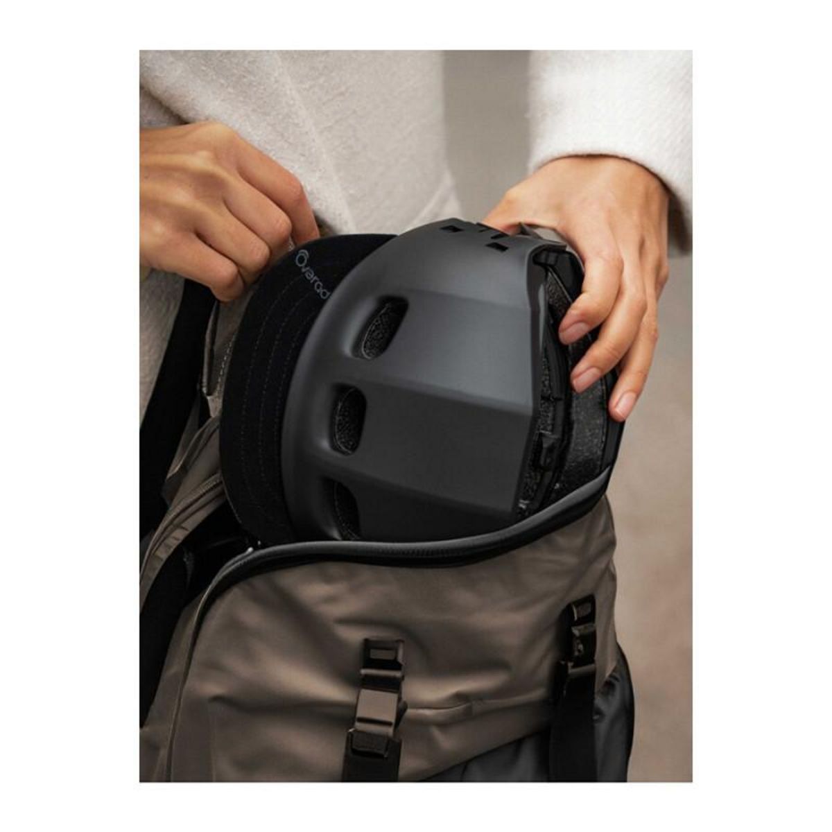 Overade Casque vélo Overade PLIXI SATIN BLACK S M