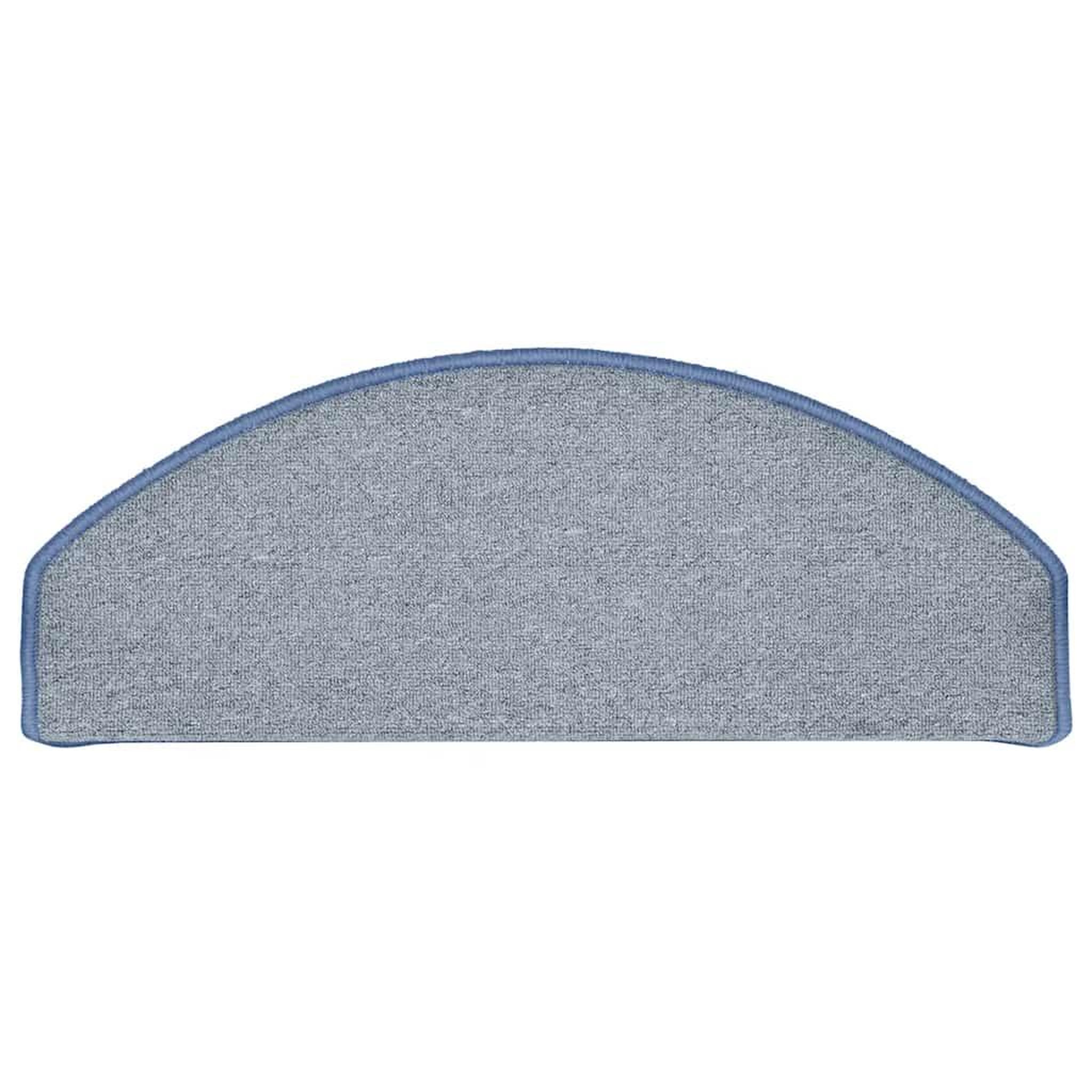 Voir la diapositive 4 : VIDAXL Tapis d'escalier 30 pcs gris clair et bleu 65x24x4 cm