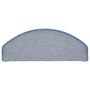 Voir la diapositive 4 : VIDAXL Tapis d'escalier 30 pcs gris clair et bleu 65x24x4 cm