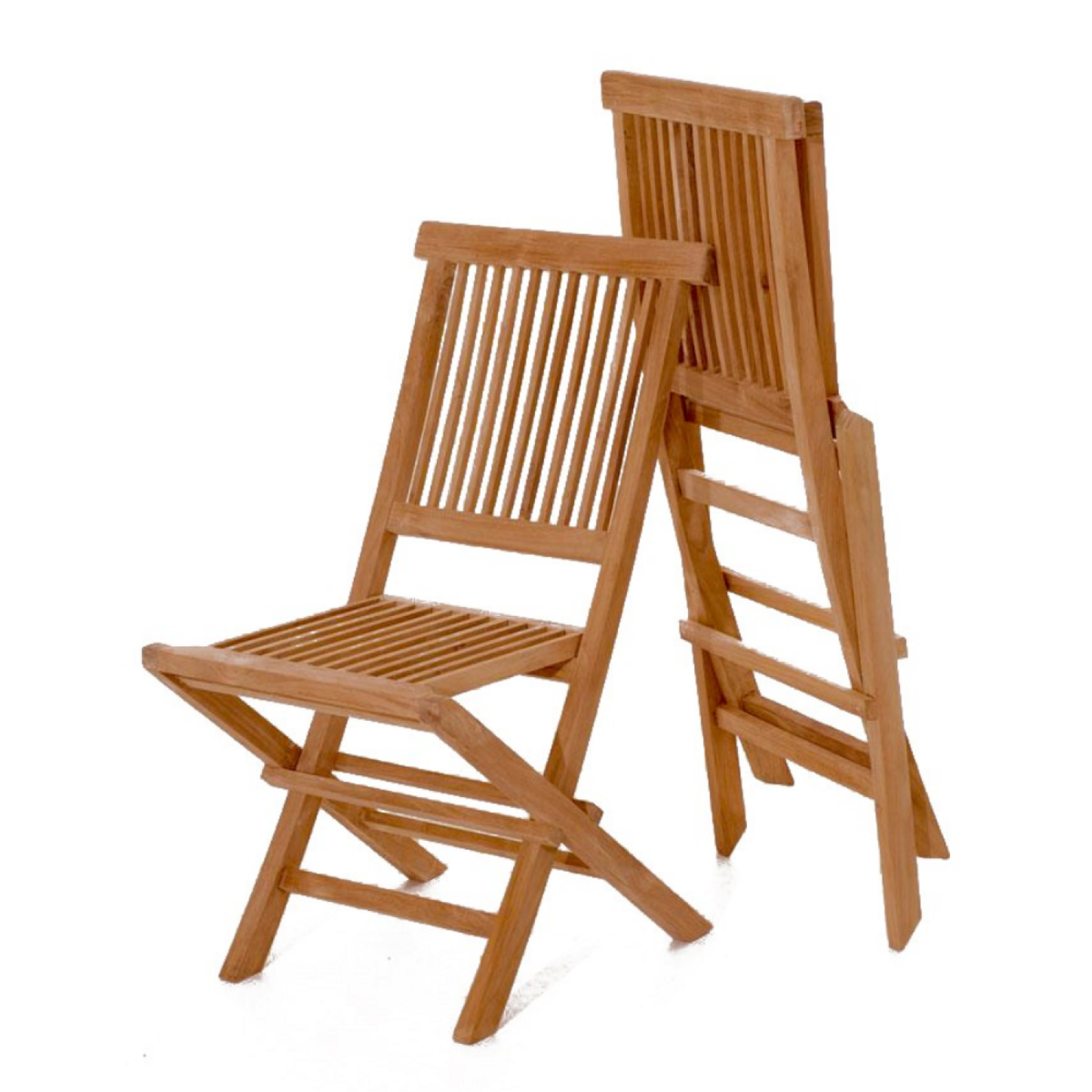 CONCEPT USINE Salon de jardin Teck huilé 8 personnes - Table ovale + 8 chaises LUBOK