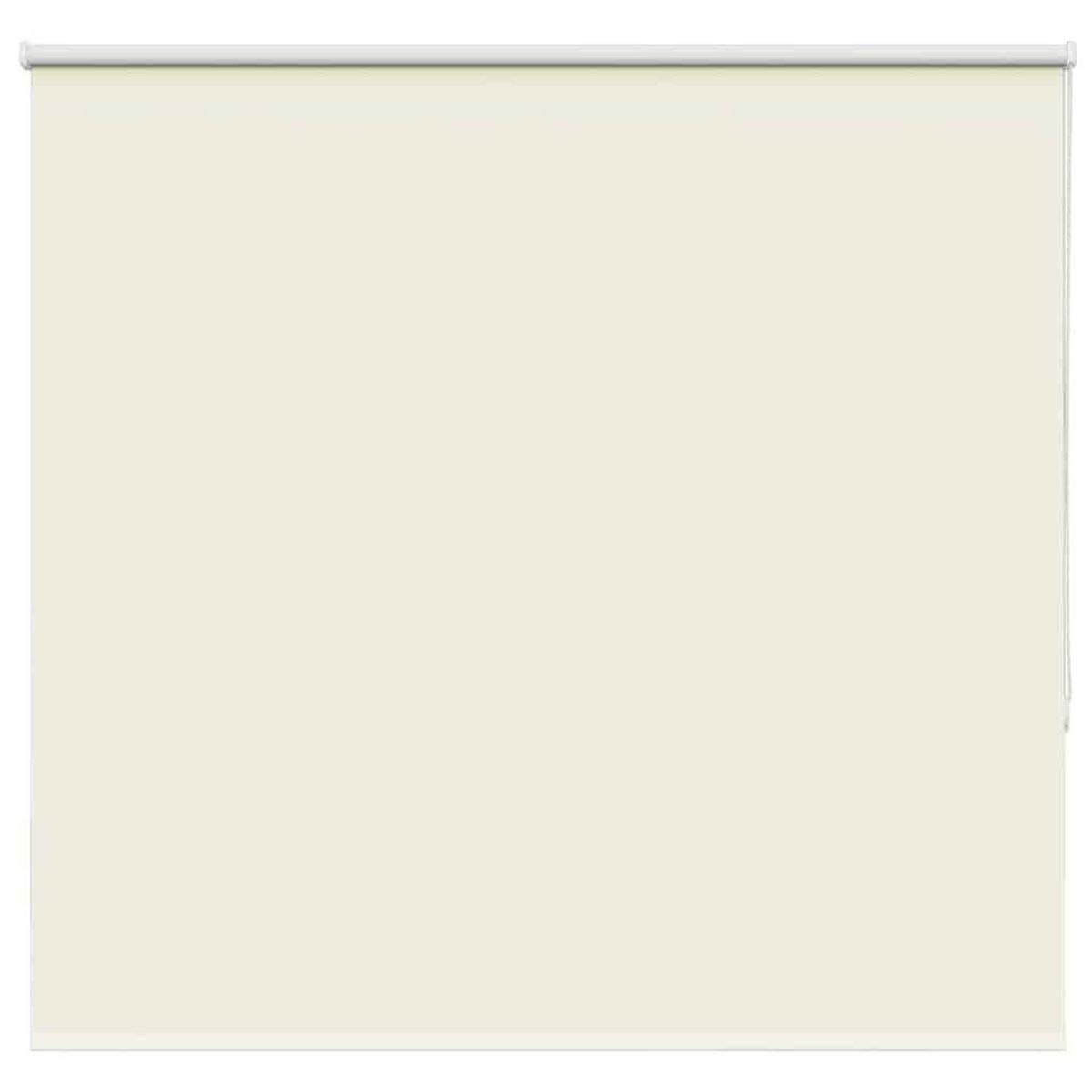 VIDAXL Store enrouleur occultant blanc casse largeur du tissu 151,6 cm