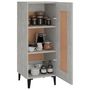 Voir la diapositive 4 : VIDAXL Buffet Gris béton 34,5x34x90 cm Bois d ingénierie