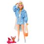 Voir la diapositive 1 : BARBIE Poupée Barbie extra blonde bandana