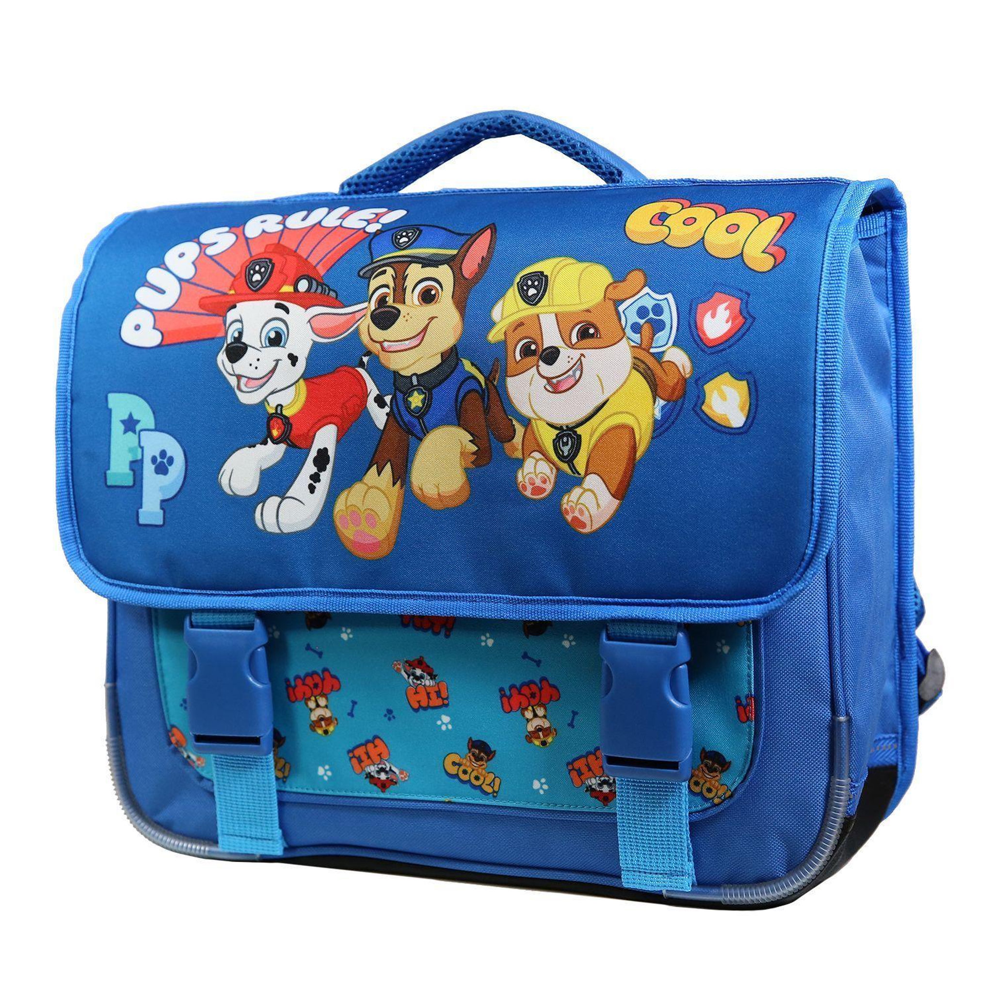 Voir la diapositive 2 : Bagtrotter BAGTROTTER Cartable 38 cm Pat'Patrouille Bleu