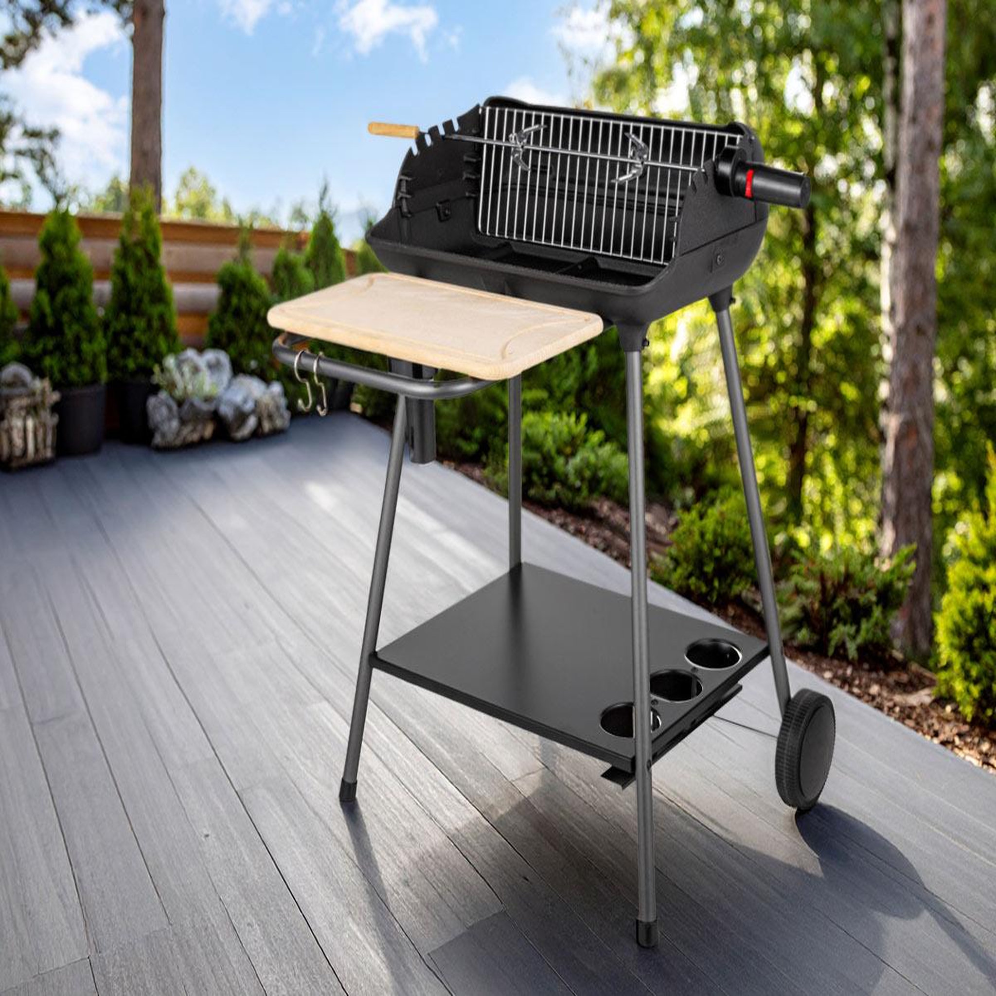 Voir la diapositive 2 : SOMAGIC Barbecue charbon bergamo - somagic