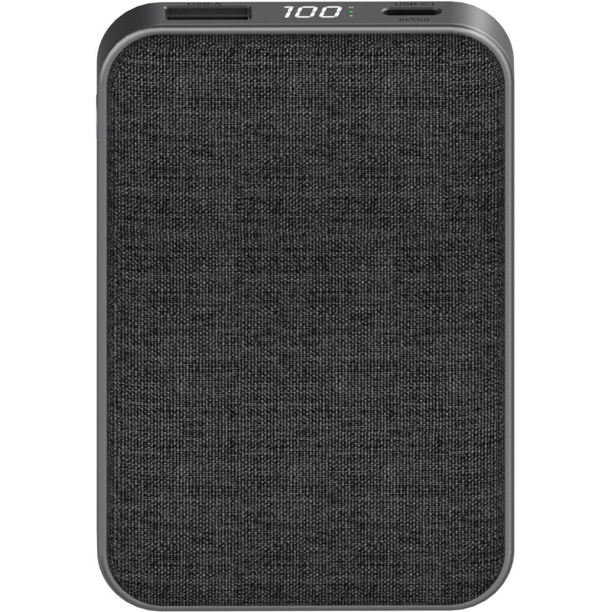 Voir la diapositive 4 : ADEQWAT Batterie externe powerbank 10000 mah power delivery noir compatible iphone 16 15 14 et samsung galaxy