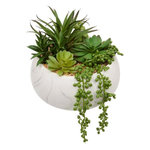 ATMOSPHERA Plante Grasse Artificielle  Jesty  21cm Multicolore