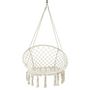 Voir la diapositive 2 : Paris Prix Balancelle Macramé  Sumatra  120cm Beige
