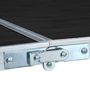Voir la diapositive 6 : VIDAXL Table pliable de camping Gris Aluminium 180x60 cm