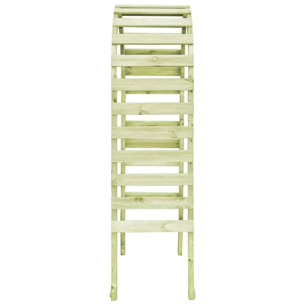 VIDAXL Pergola de jardin 130x60x230 cm Bois de pin impregne