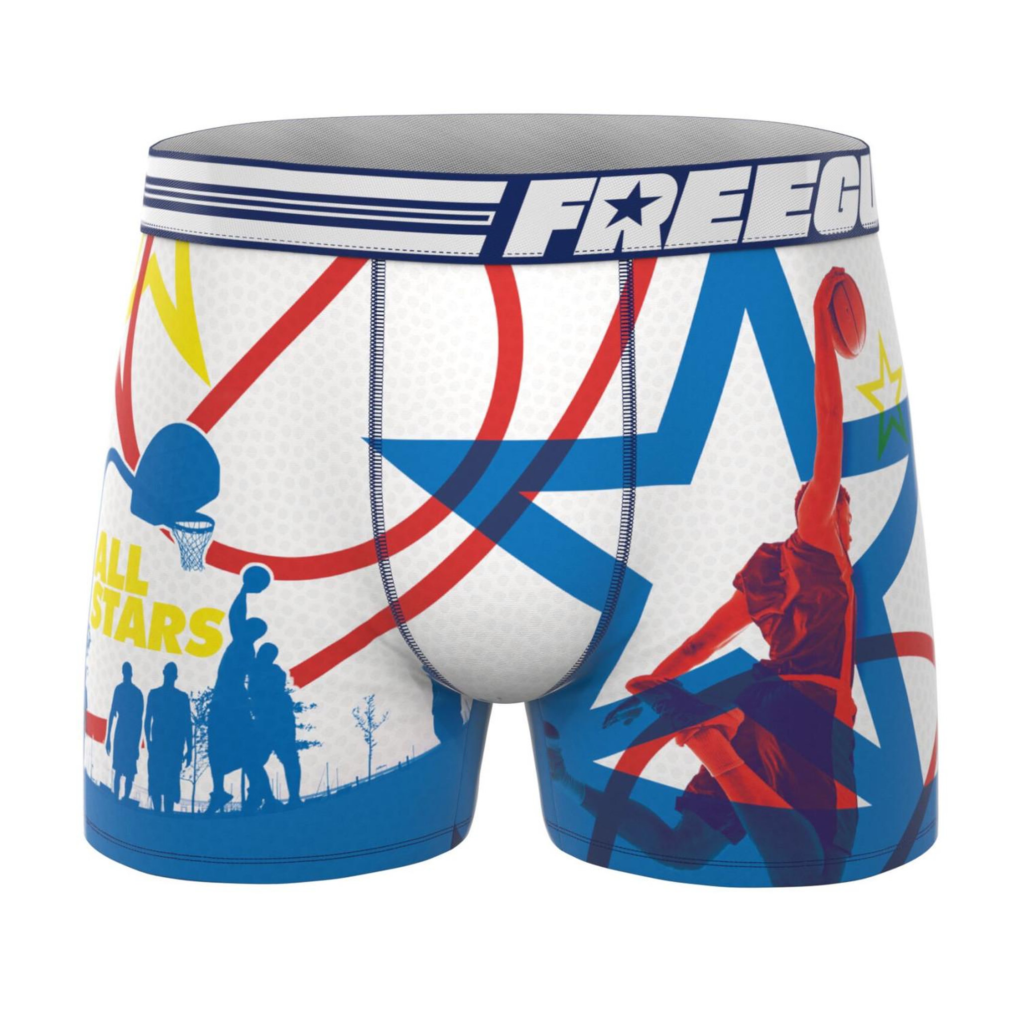 Voir la diapositive 5 : FREEGUN Lot de 3 boxers homme Summer Sport