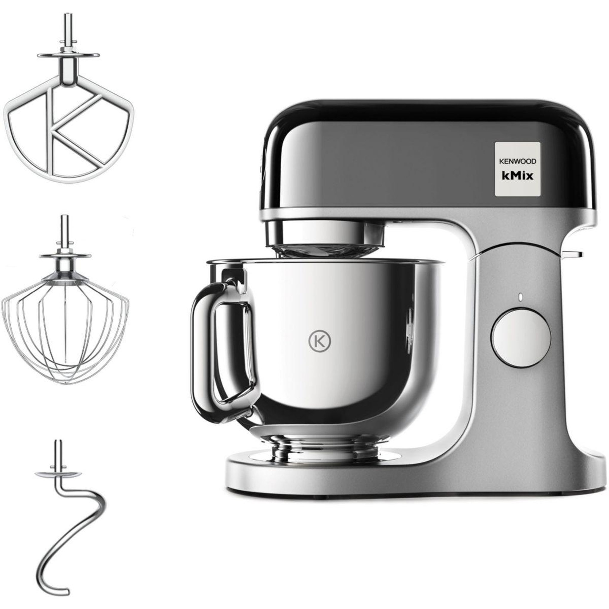 Voir la diapositive 4 : KENWOOD Robot pâtissier kmx760bc kmix noir glossy