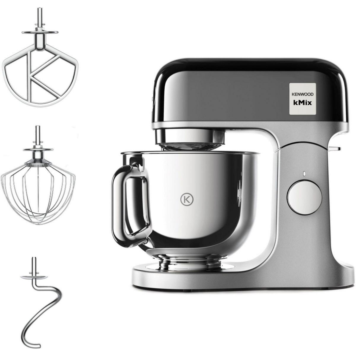 KENWOOD Robot pâtissier KMX760BC Kmix Noir Glossy