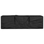 Voir la diapositive 2 : VIDAXL Sac de rangement pour coussins de jardin noir 135x40x55 cm PE