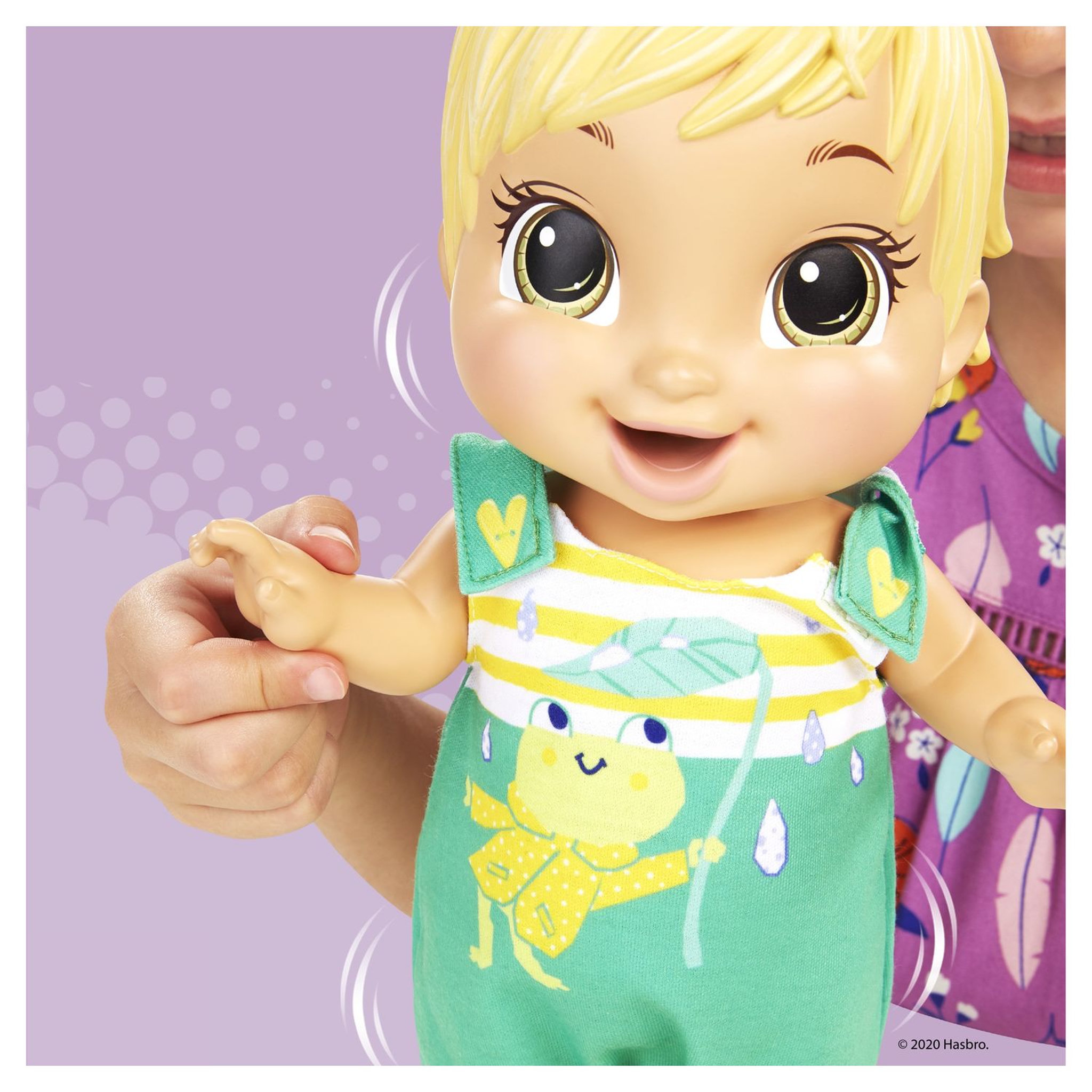 Voir la diapositive 5 : HASBRO Poupée Bébé alive tonique grenouille