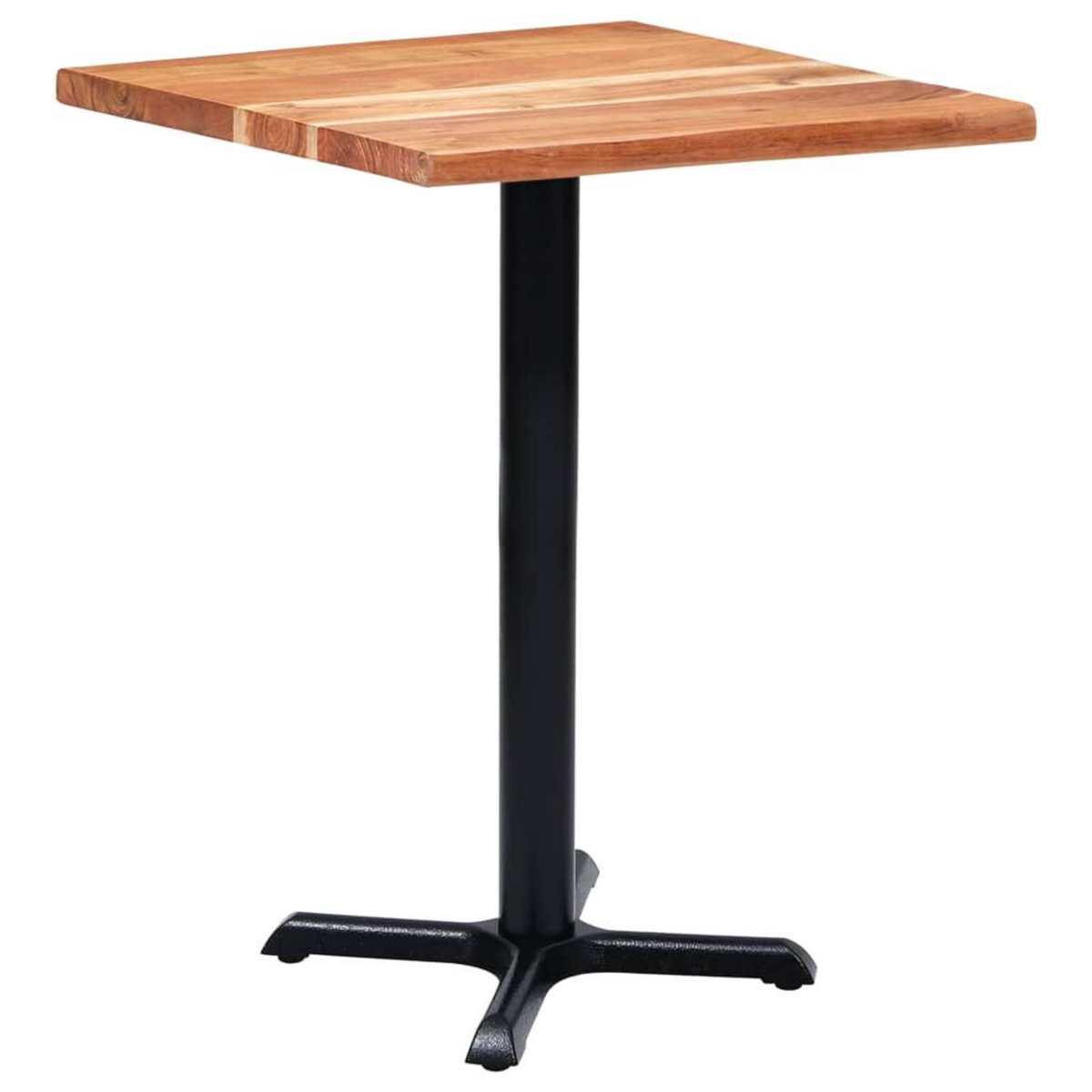 VIDAXL Pied de table de bistro noir 56x56x72 cm fonte