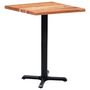 Voir la diapositive 2 : VIDAXL Pied de table de bistro noir 56x56x72 cm fonte