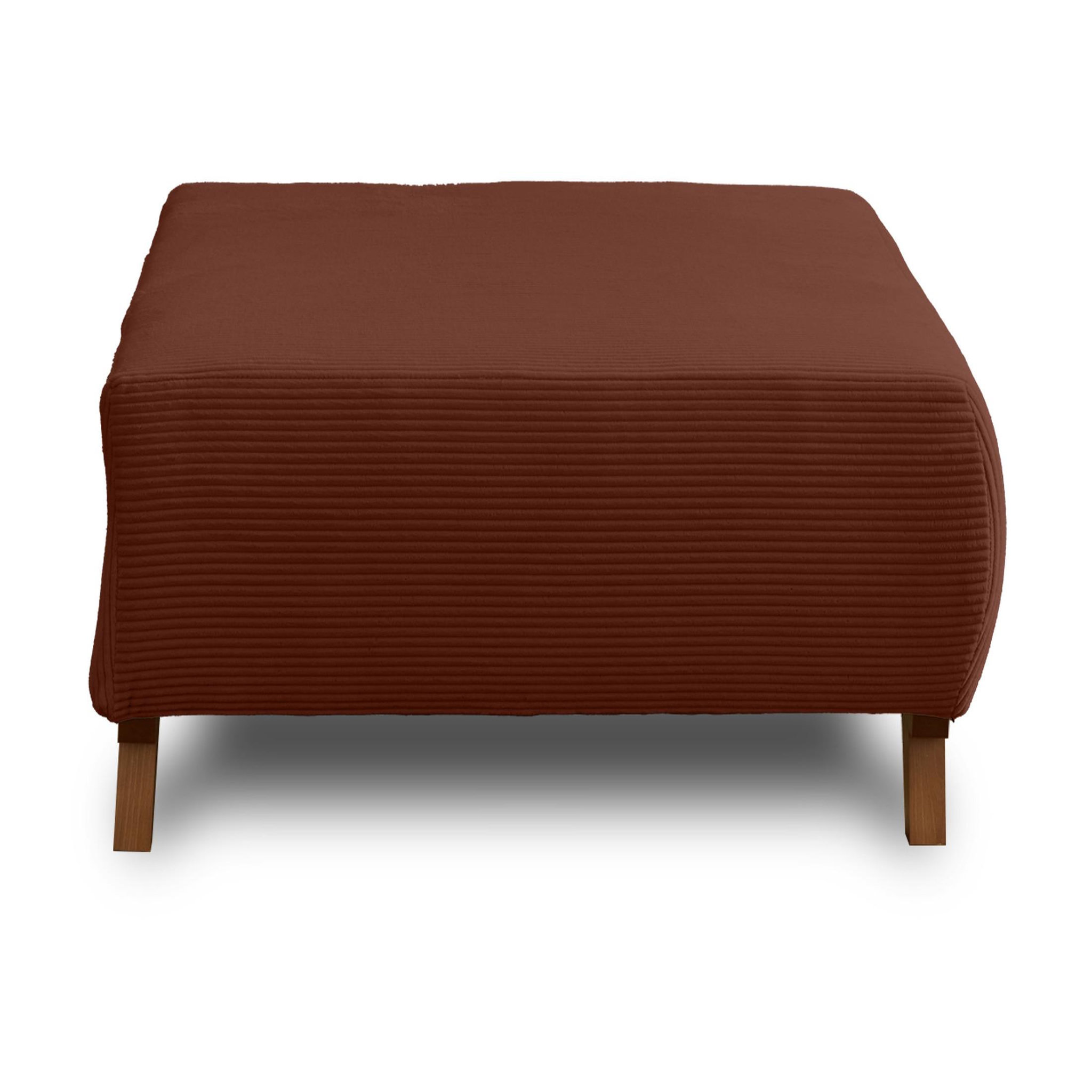 Voir la diapositive 1 : BEST MOBILIER Cristal - pouf modulable - 95 cm - en velours côtelé