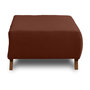 Voir la diapositive 1 : BEST MOBILIER Cristal - pouf modulable - 95 cm - en velours côtelé