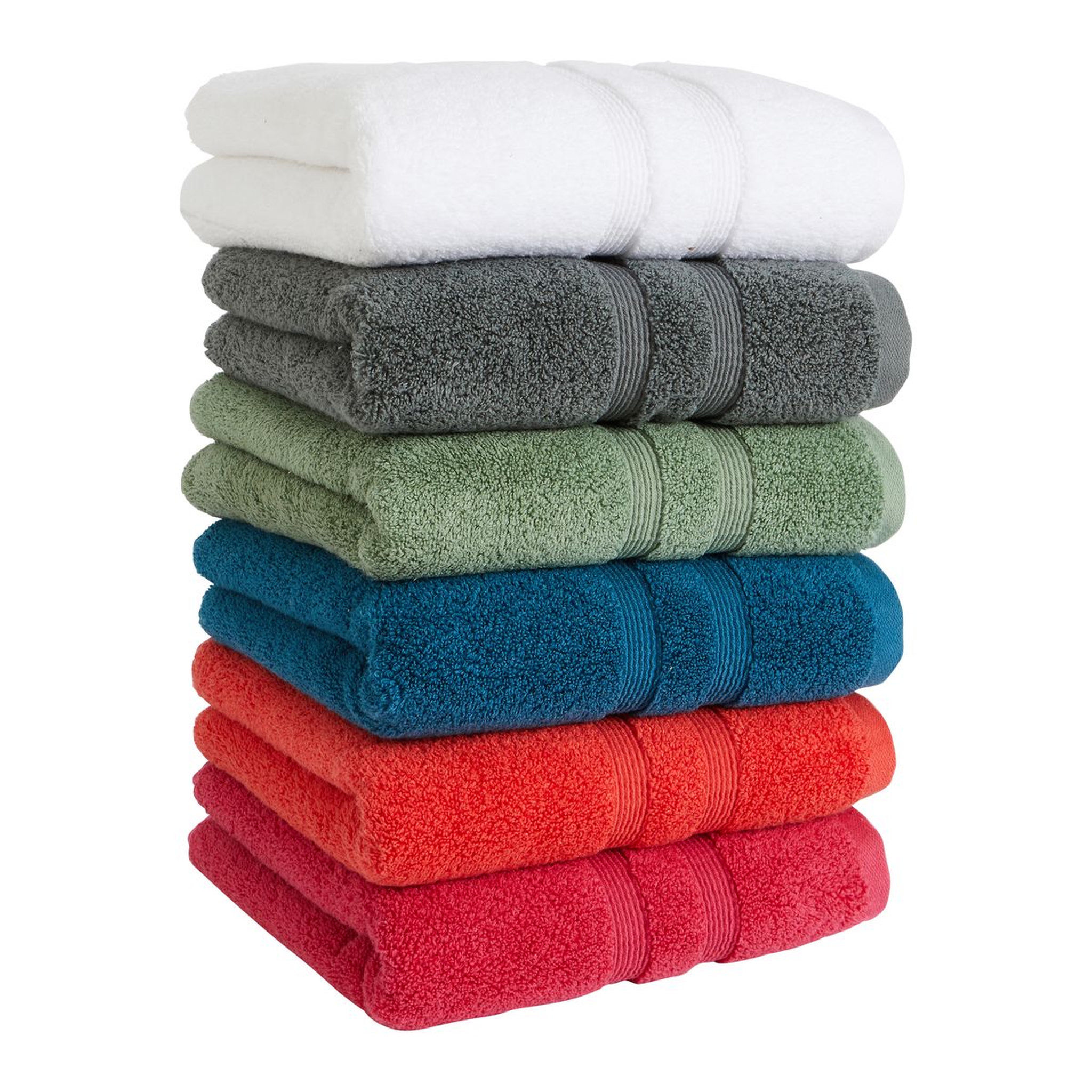 Voir la diapositive 1 : ACTUEL Drap de bain uni en coton 500 g/m²