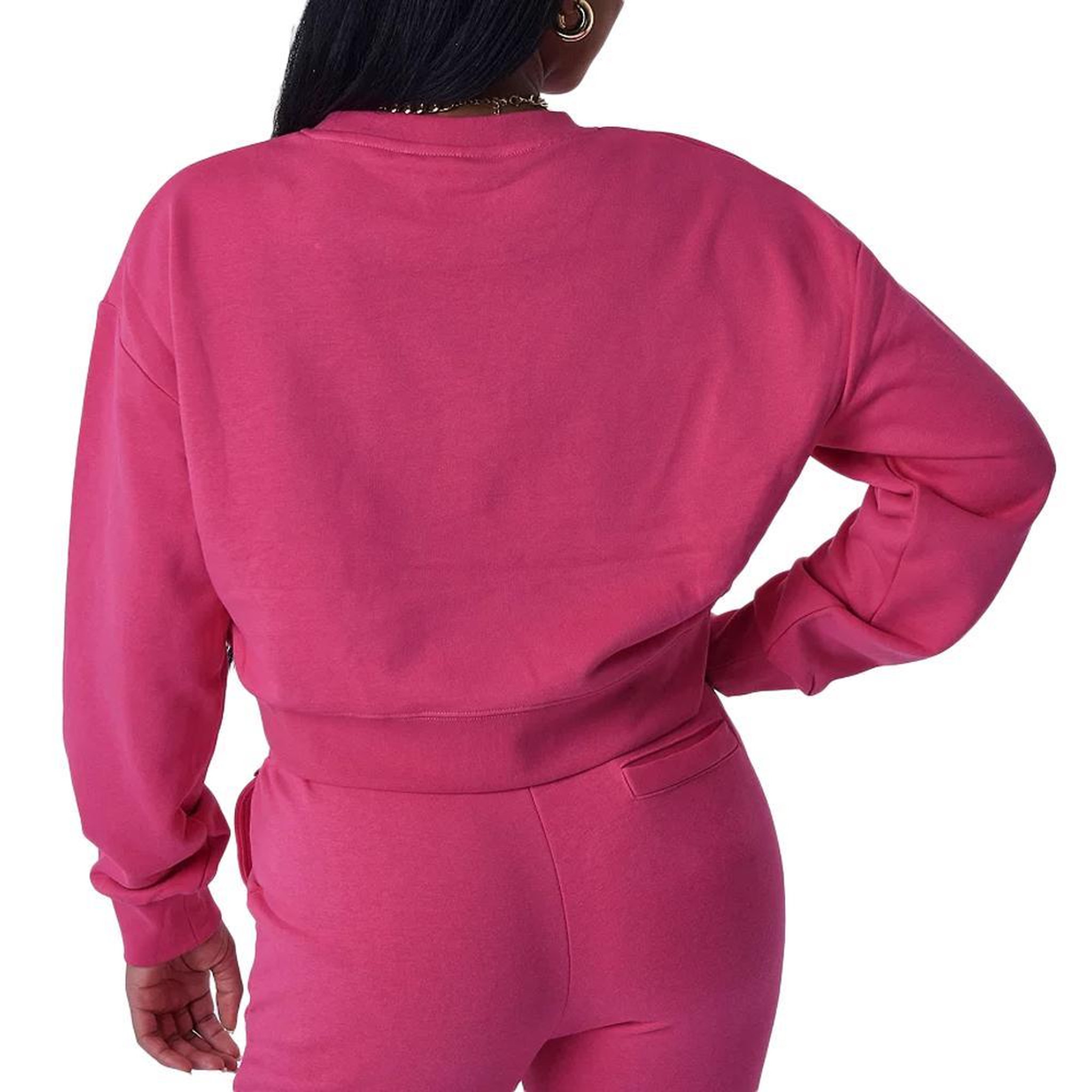 Voir la diapositive 2 : Project X Sweat  Fushia Femme Project X Paris F212103