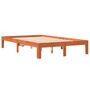 Voir la diapositive 3 : VIDAXL Cadre de lit sans matelas cire marron 140x200cm bois pin massif