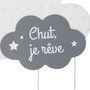 Voir la diapositive 2 : Atmosphera Kids Suspension Enfant  Nuage  57cm Gris