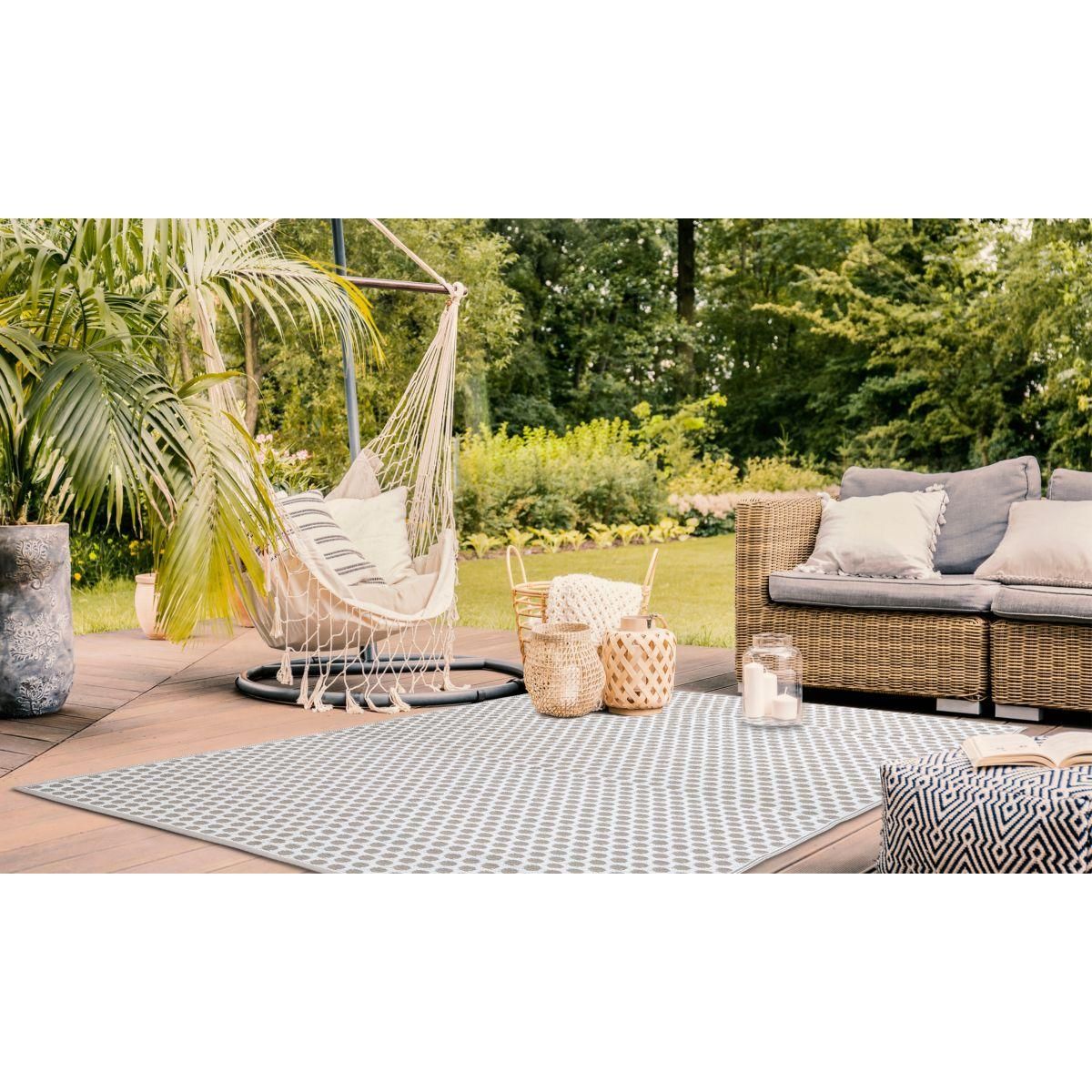 Inkazen Tapis extérieur - 160x240cm - Beige - MANILA