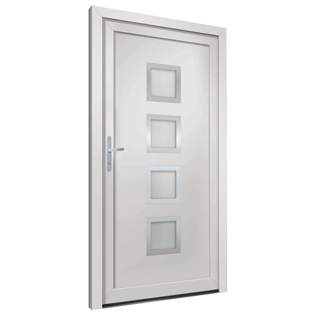VIDAXL Porte d'entree Blanc 98x200 cm PVC