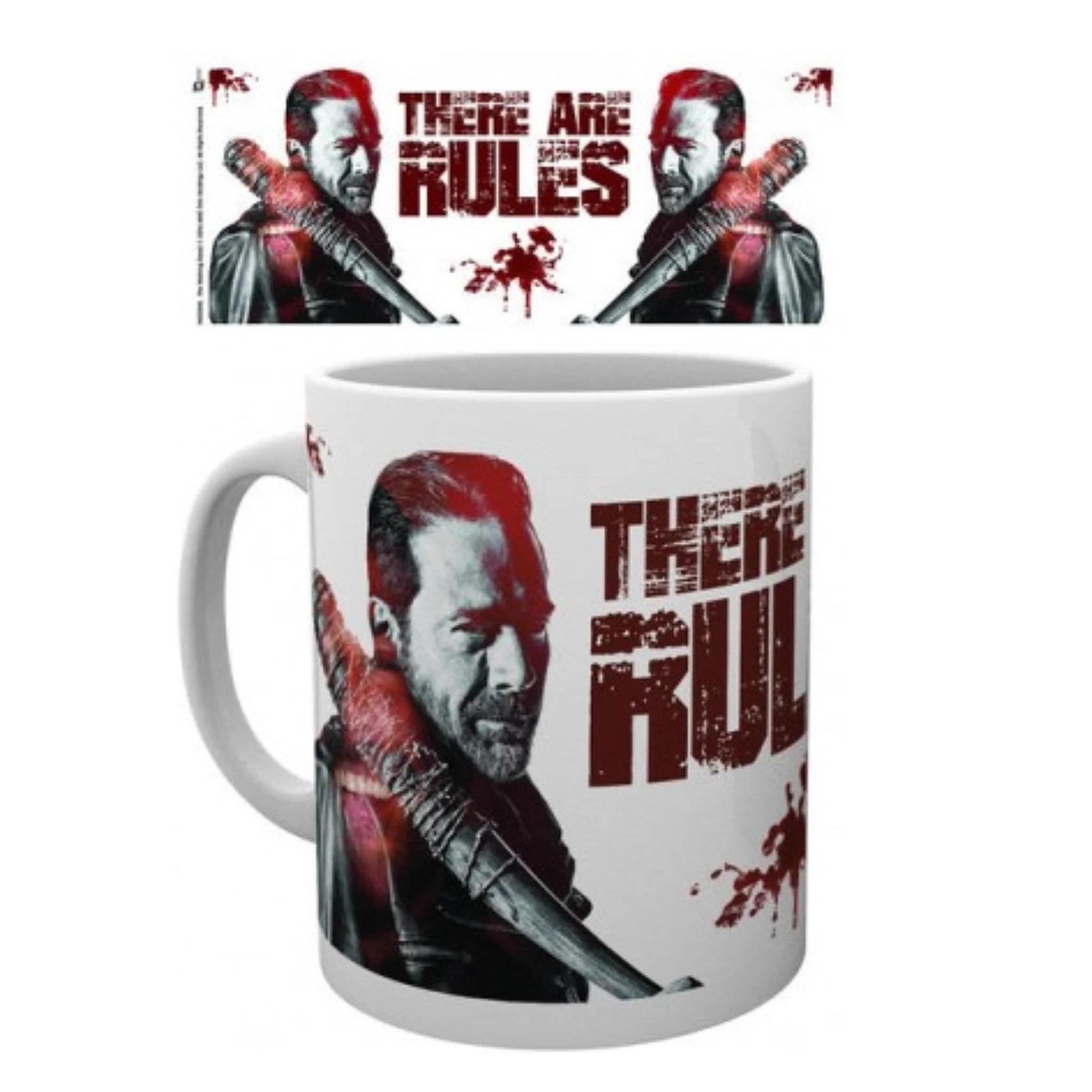 Voir la diapositive 3 : Eden Mug en céramique walking dead there are rules 9 cm
