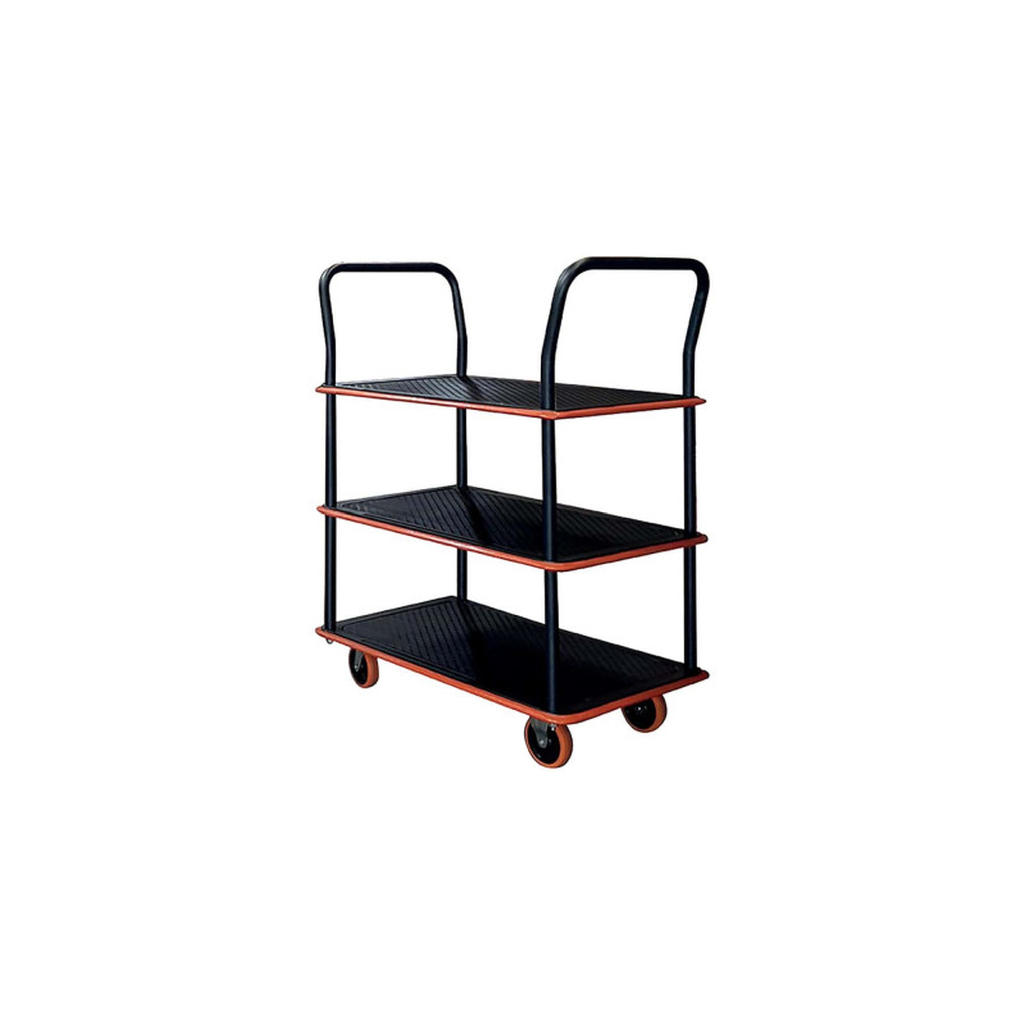  Servante 120 KG acier laqué Transpratic 3 plateau