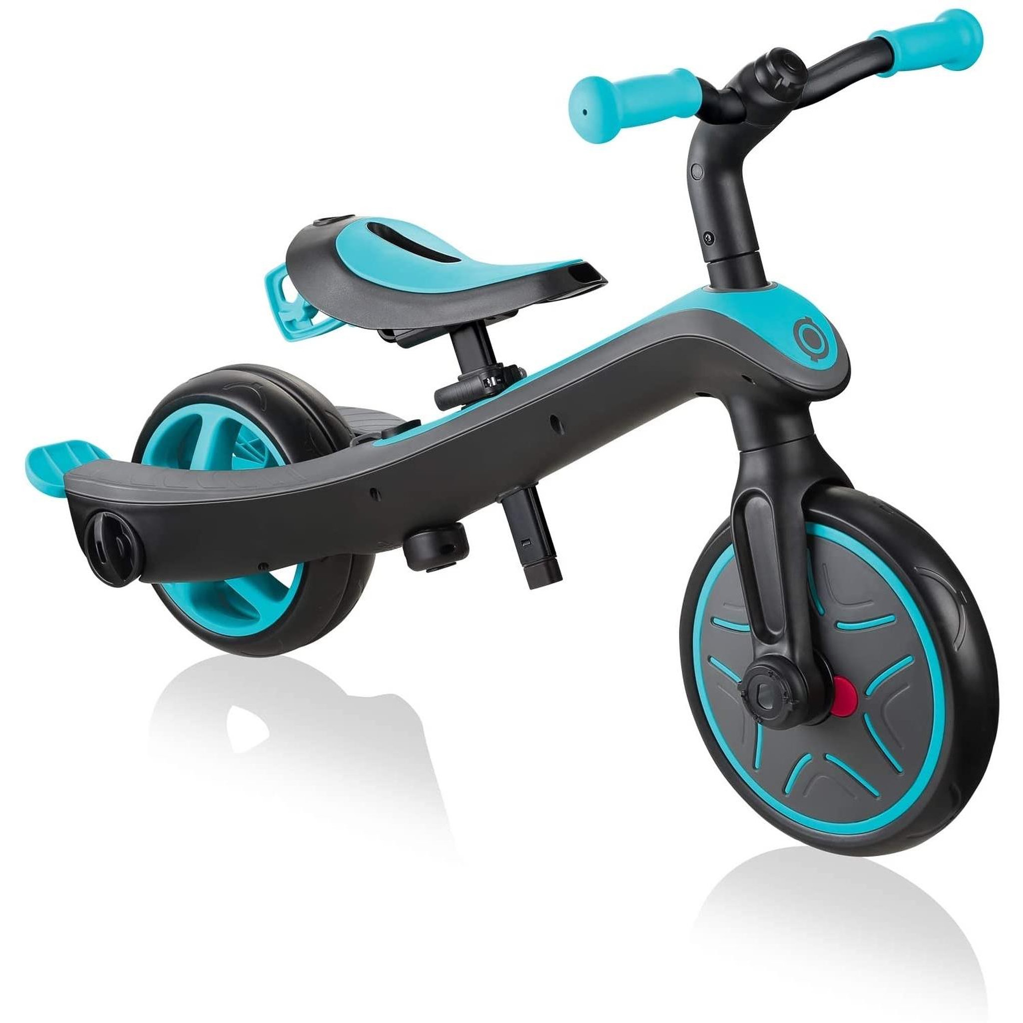 Voir la diapositive 3 : Globber GLOBBER Tricycle Explorer 4 en 1 bleu vert