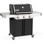 Voir la diapositive 3 : Weber Barbecue gaz Genesis E-315 noir inox 3 brûleurs sur chariot, 68x48 cm