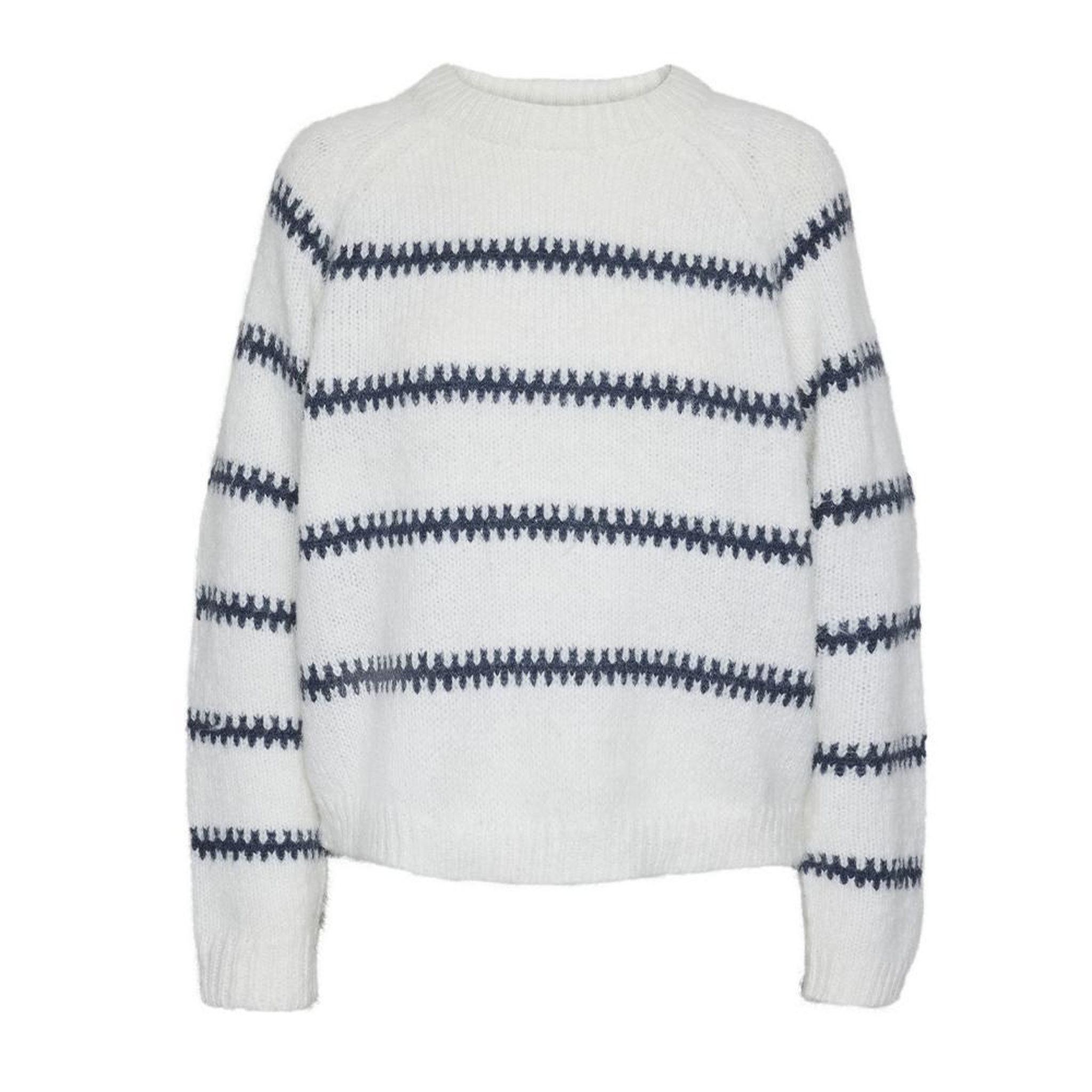 Pieces Pull /Marine Femme Pieces Sonja. Coloris disponibles : Blanc