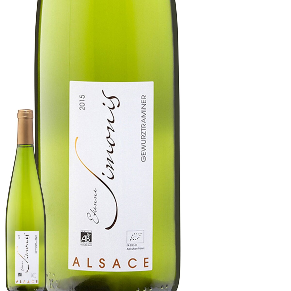 Domaine Simonis Alsace Gewurztraminer Blanc 2015